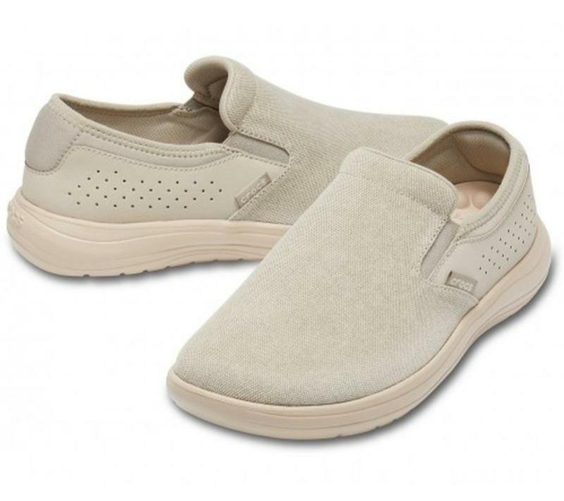 crocs reviva canvas slip on