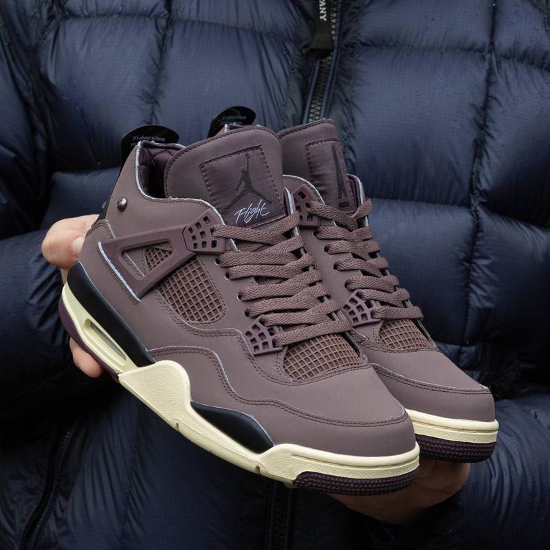 Мужские кроссовки nike air jordan 4 retro maniere violet ore 40-41-42 ...