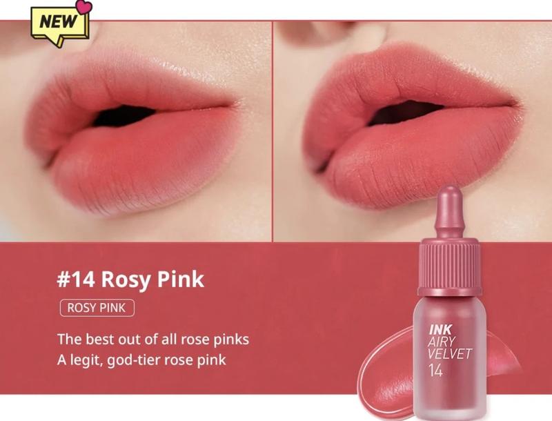 Матовая помада-тинт, peripera, ink airy velvet , #014 rosy pink — цена ...