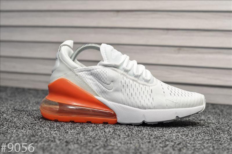 nike air 270 white and orange