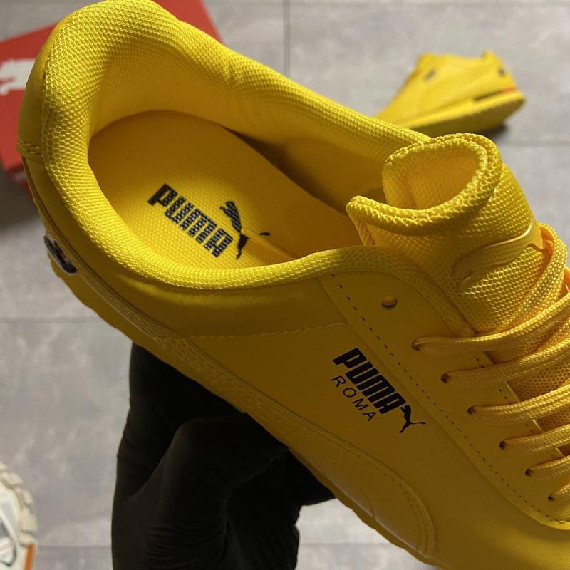 Puma roma x bmw triple yellow. 1706