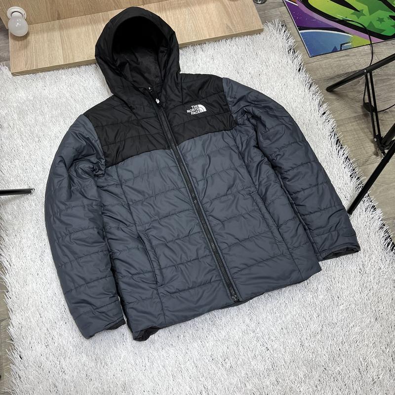 Двухсторонняя куртка тнф пуховик s the north face tnf — цена 1578 грн в ...