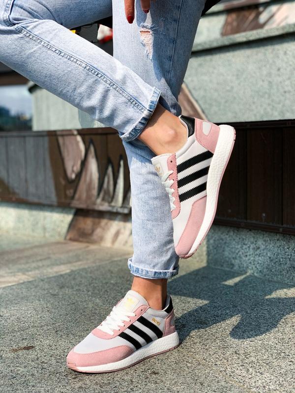 Adidas iniki pink/black 🔺женские кроссовки адидас иники розовые — ціна 1329 у каталозі Кросівки ✓ жіночі за доступною на Шафі | Україна #35715986