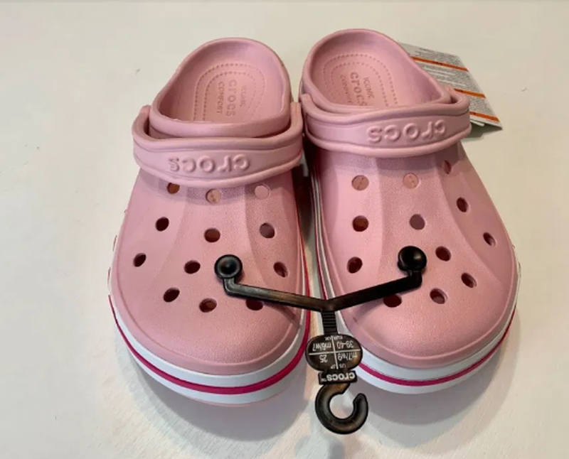 Женские кроксы розовые сабо crocs women's bayaband — цена 1550 грн в ...