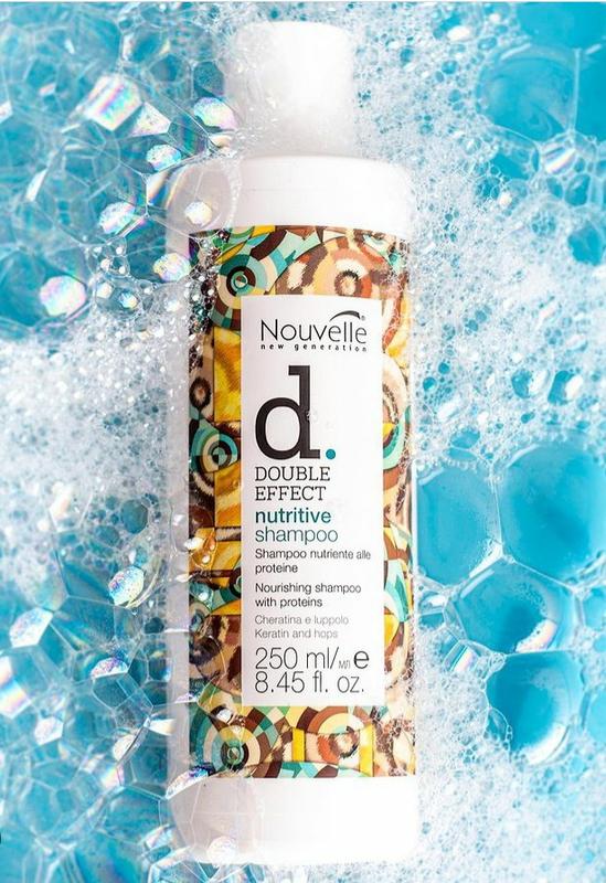 Nouvelle double effect nutritive shampoo восстанавливающий кератиновый