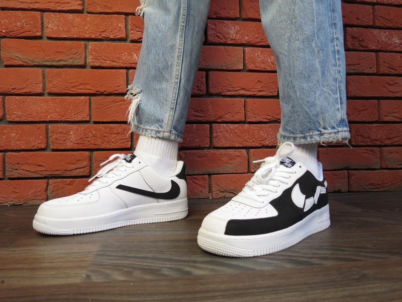 Кроссовки мужские nike air force 1 low, белые, найк аир форс, кросівки ...