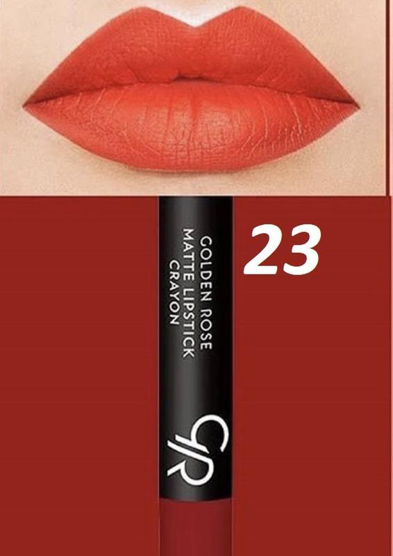 Matovaya Pomada Karandash Dlya Gub Golden Rose Matte Lipstick Crayon 23 K 40 Cena 55 Grn Kupit Po Dostupnoj Cene Ukraina Shafa