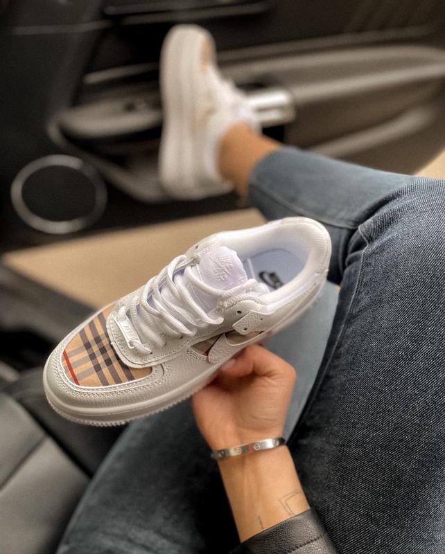 White camo cheap air forces