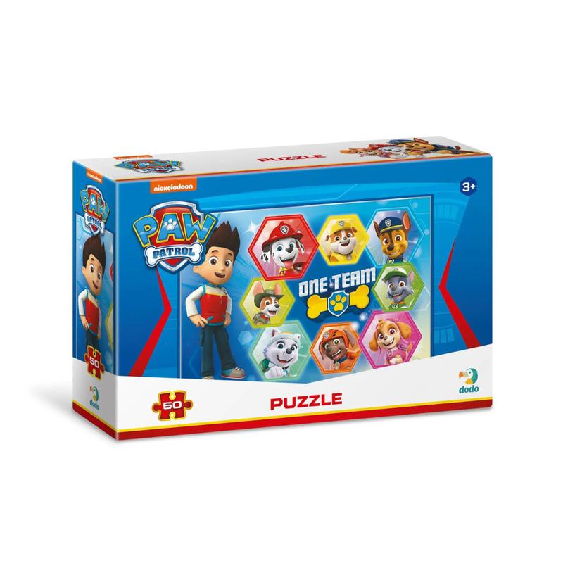 Дитячі пазли paw patrol "одна команда" dodo 200156 50 елементів — ціна ...