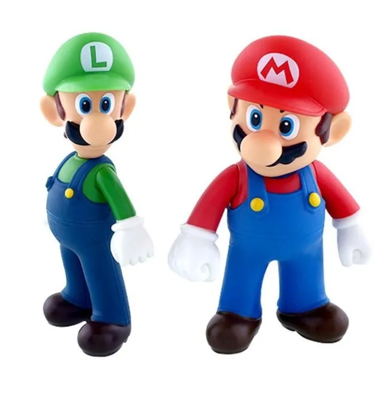 Игровые фигурки марио и луиджи из супер марио super mario — цена 30 грн ...