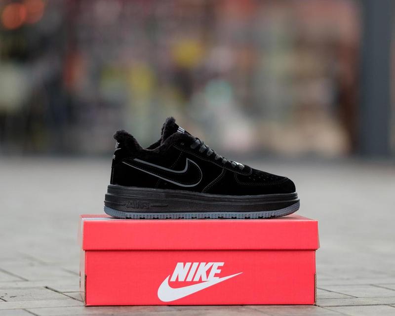 nike air force winter black