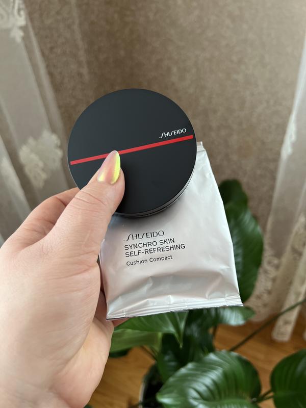 Компактный тональный крем кушон shiseido synchro skin self-refreshing ...