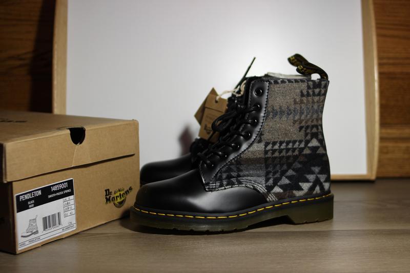dr martens x pendleton