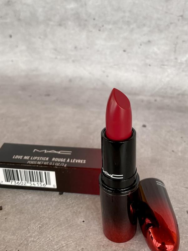 Mac - love me lipstick - помада с атласным покрытием — цена 250 грн в ...