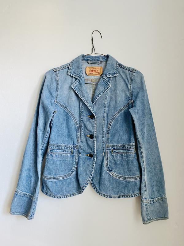 Джинсова куртка піджак жакет levis оригінал — ціна 550 грн у каталозі ...