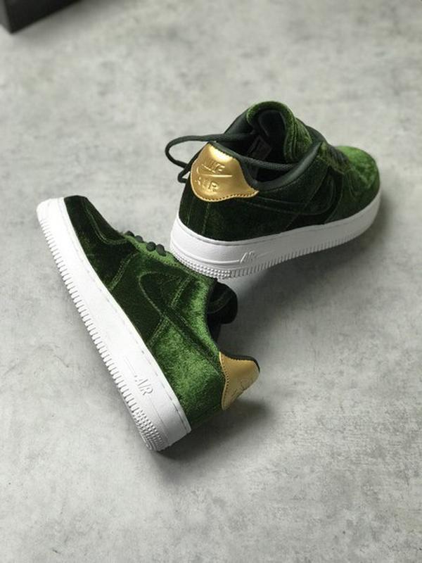 nike air force 1 velvet green