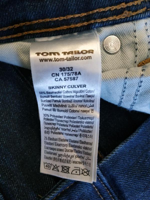 Джинсы tom tailor оригинал w30 l32 джинси — цена 950 грн в каталоге Джинсы  ✓ Купить мужские вещи по доступной цене на Шафе | Украина #36446177