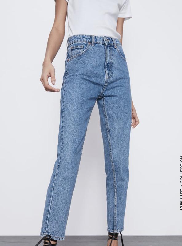 zara classic mom fit