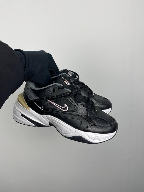 nike m2k tekno black pink logo ao3108 011 2420 140826458