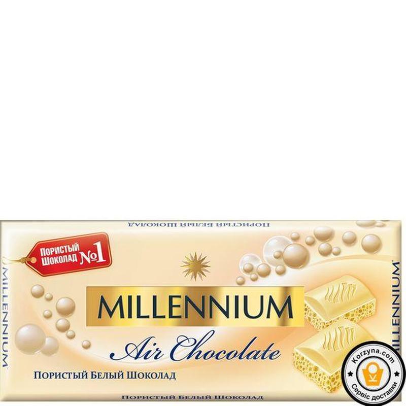 Шоколад millennium premium белый пористый 90 г миллениум — цена 27 грн ...