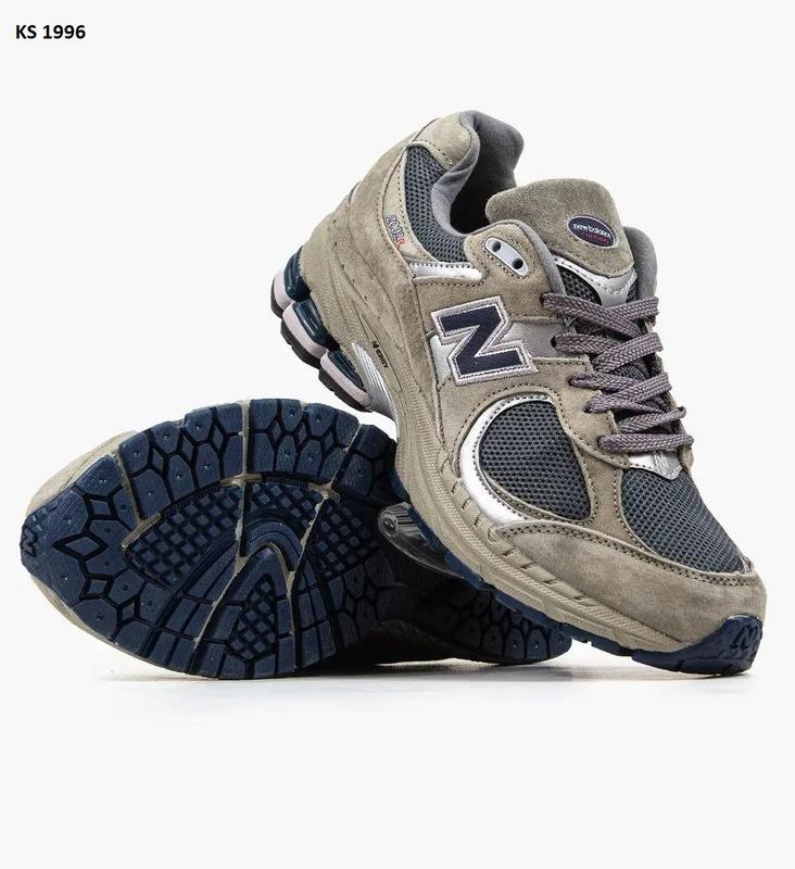 Мужские кроссовки new balance 2002r (темно/сірі) — ціна 3383 грн у ...