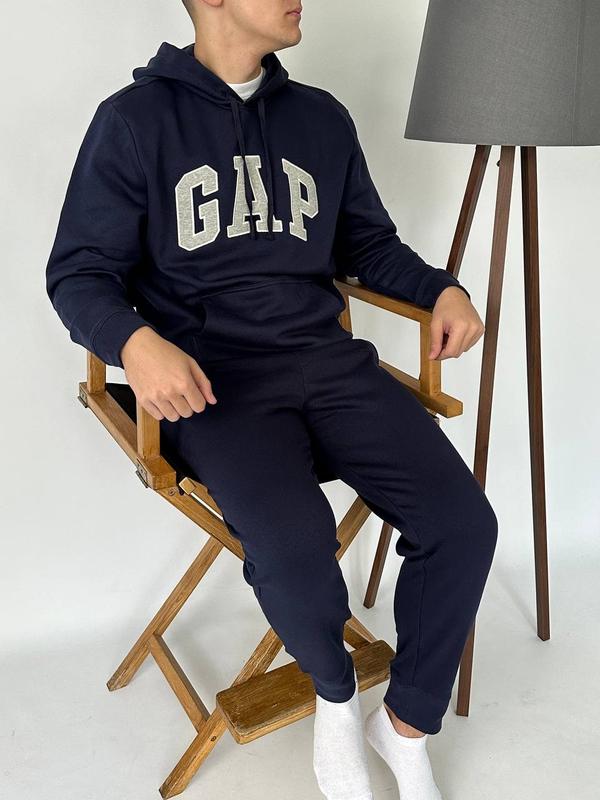 Gap fleece joggers tapestry navy 1187 140875381
