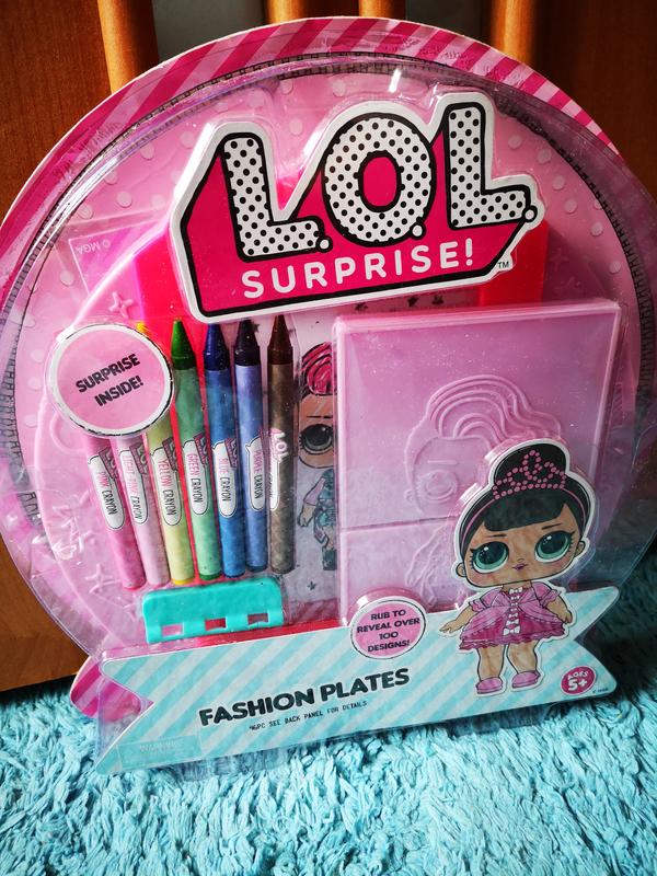 lol surprise fashion plates
