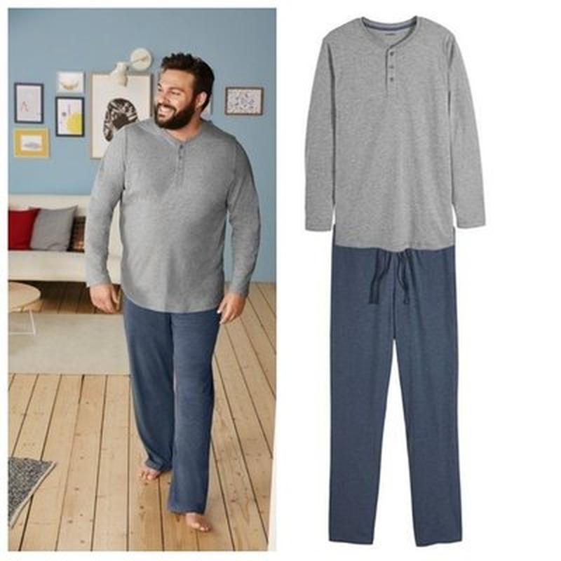 Мужская пижама комплект для дома и отдыха размер 3xl, 4xl — цена 545 ...