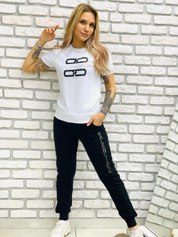 Спортивные костюмы со стразами брендовые