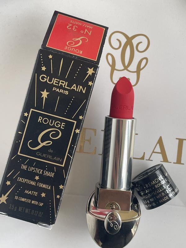 Оригинальн!! матовая губная помада guerlain rouge g 32 рефил — цена 650 ...