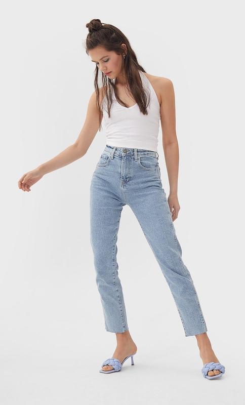 mom slim fit jeans