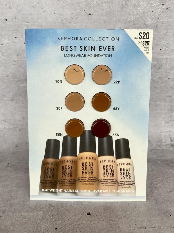 Sephora collection - best skin ever liquid foundation - пробник ...