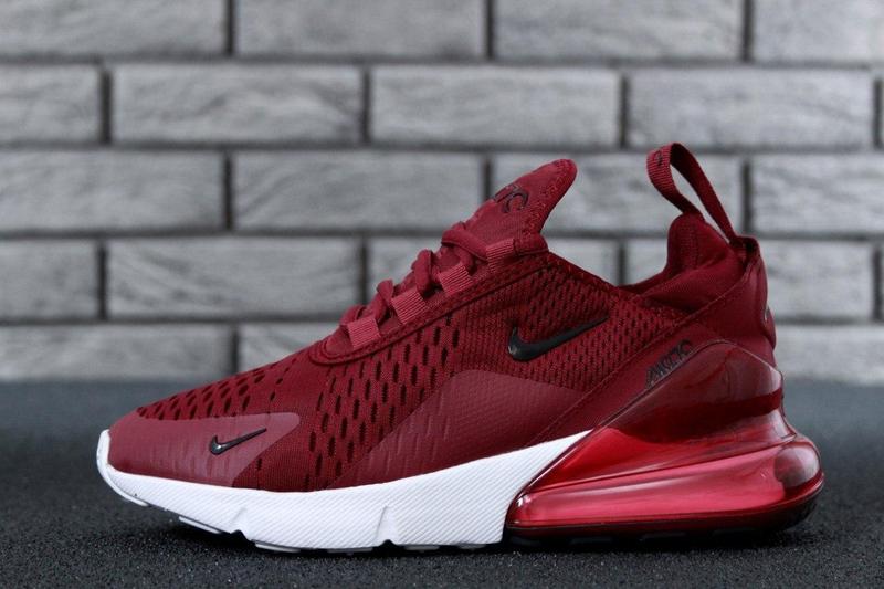 Женские кроссовки nike air max 270 bordo ✰ бордового цвета 😻 — цена 1499  грн в каталоге Кроссовки ✓ Купить женские вещи по доступной цене на Шафе |  Украина #36909412