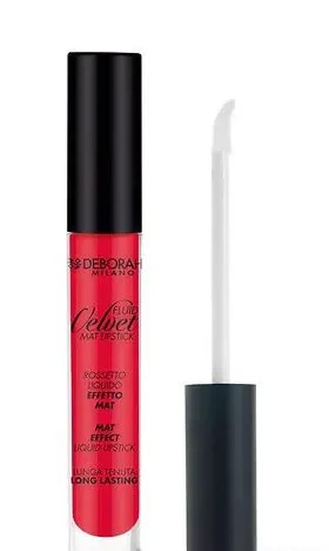 Жидкая помада для губ deborah milano fluid velvet mat lipstick 03 ...