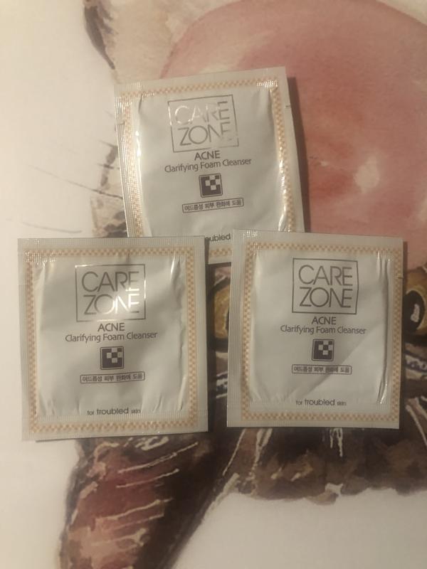 care zone acne clarifying foam cleanser