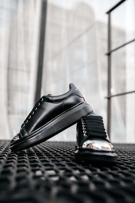 Белые женские кеды кроссовки александр маквин, стальной носок alexander ...