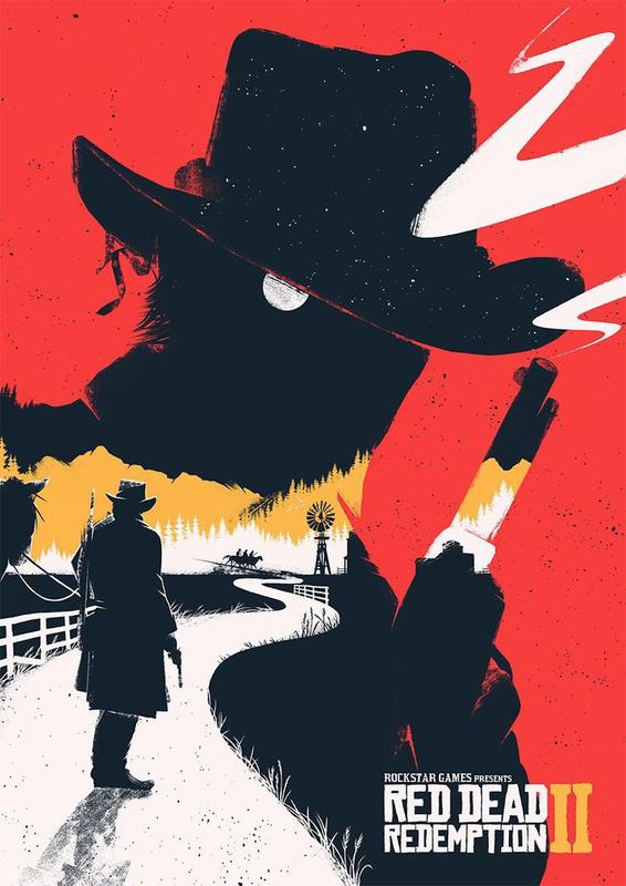 "red dead redemption 2"- постер — цена 35 грн в каталоге Постеры Купить ...