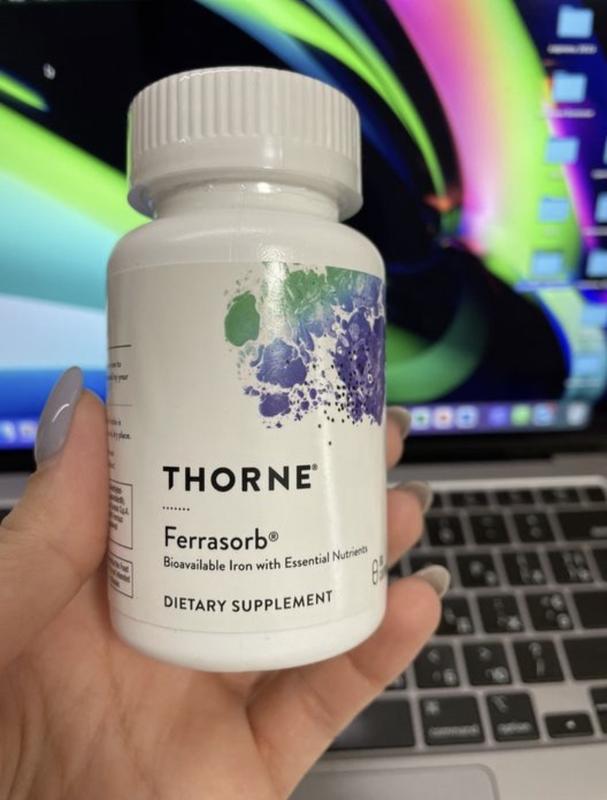 Thorne research ferrasorb железо с кофаторами железо — цена 800 грн в ...