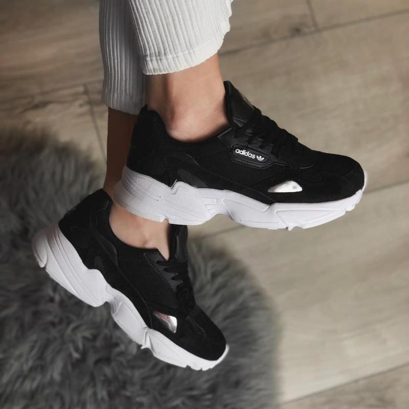 Жіночі кросівки adidas falcon black 1 — ціна 1490 грн у каталозі ...