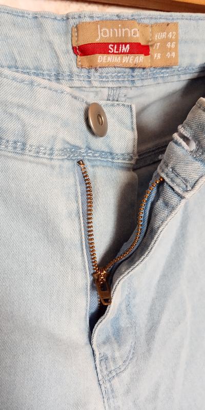 janina slim denim wear