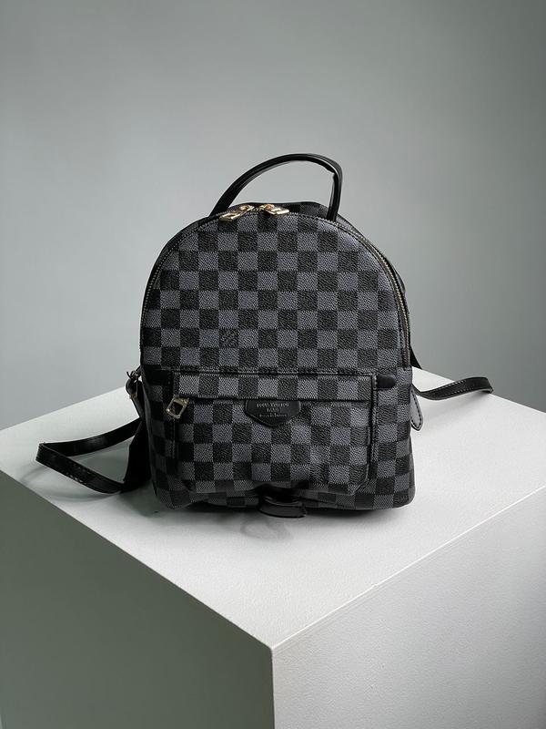 louis vuitton palm springs backpack grey chess 1750 141533009