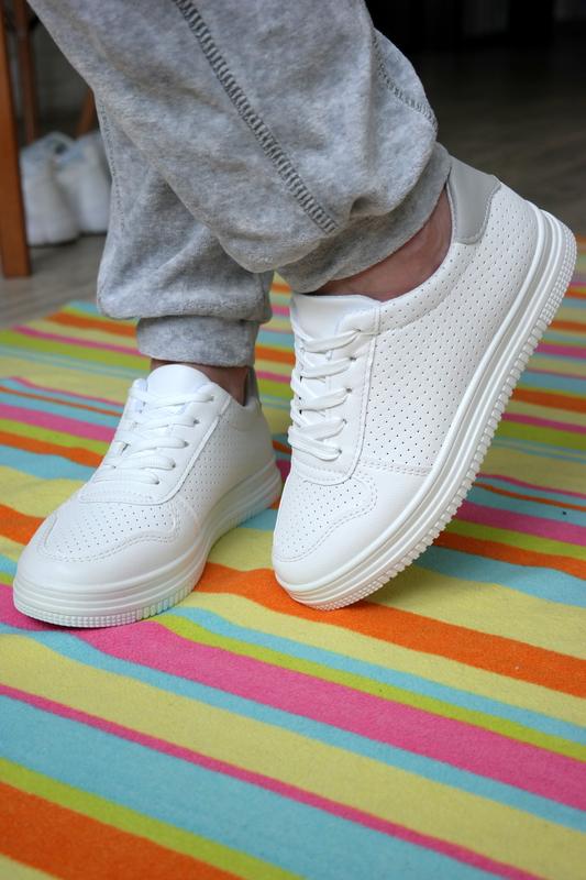 Белые женские кроссовки кеды , білі кеди білі кросівки супер якість, цена - 420 грн, #36669611, купить по доступной цене | Украина - Шафа