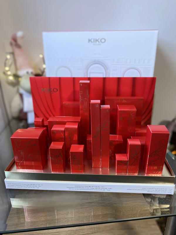 Адвенткалендарь kiko milano holiday première advent calendar. набор