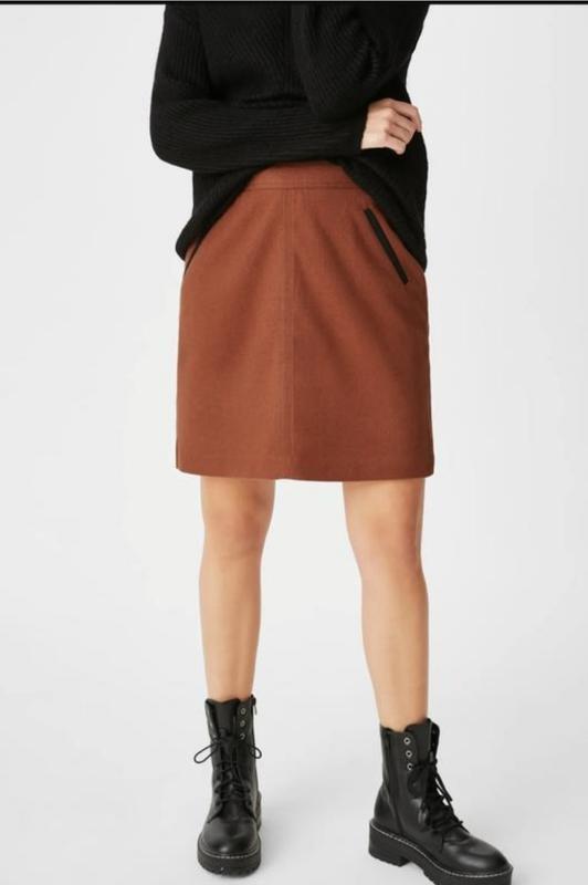 Брендовая теплая юбка yessica by c&a germany батал этикетка — цена 299 ...