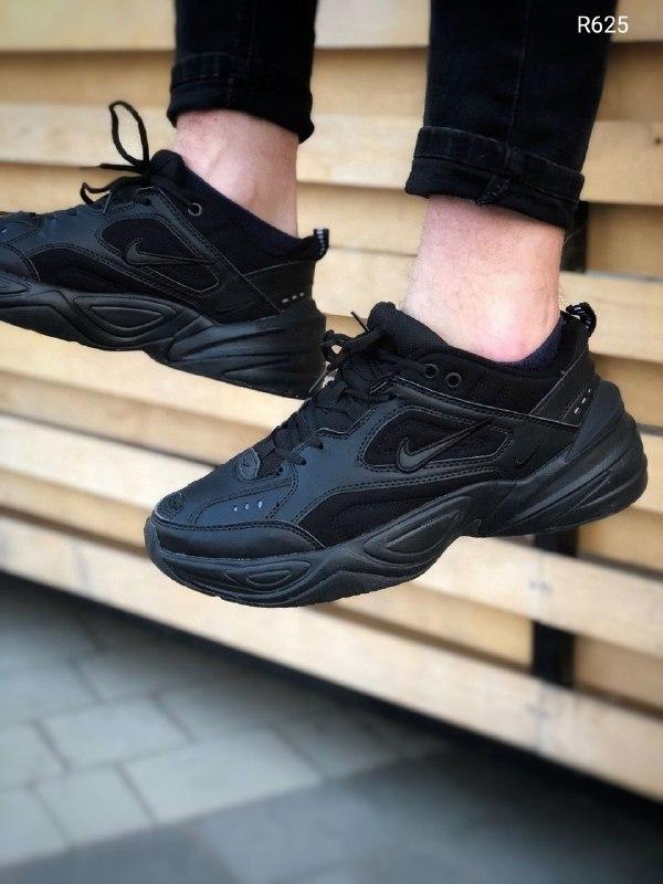 nike m2k tekno full black