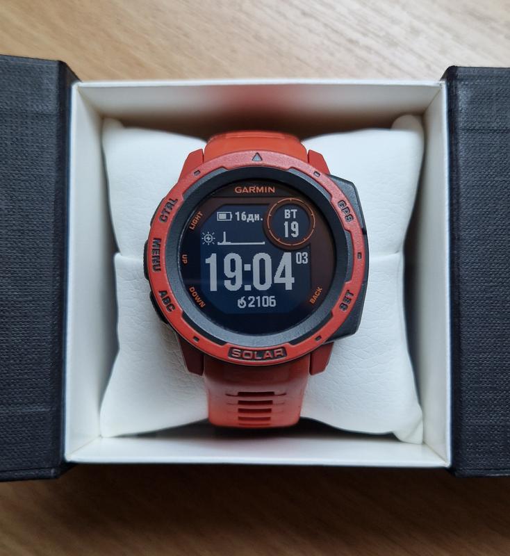 Garmin instinct solar flame red 5000 141892298