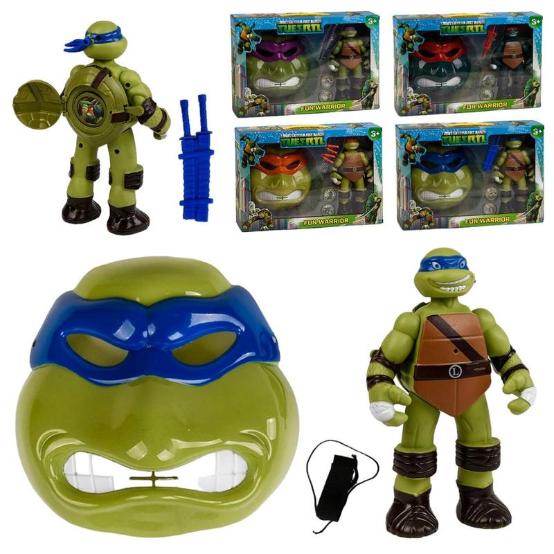 Игровой набор фигурки " черепашки - ниндзя ", ninja turtles, с маской ...
