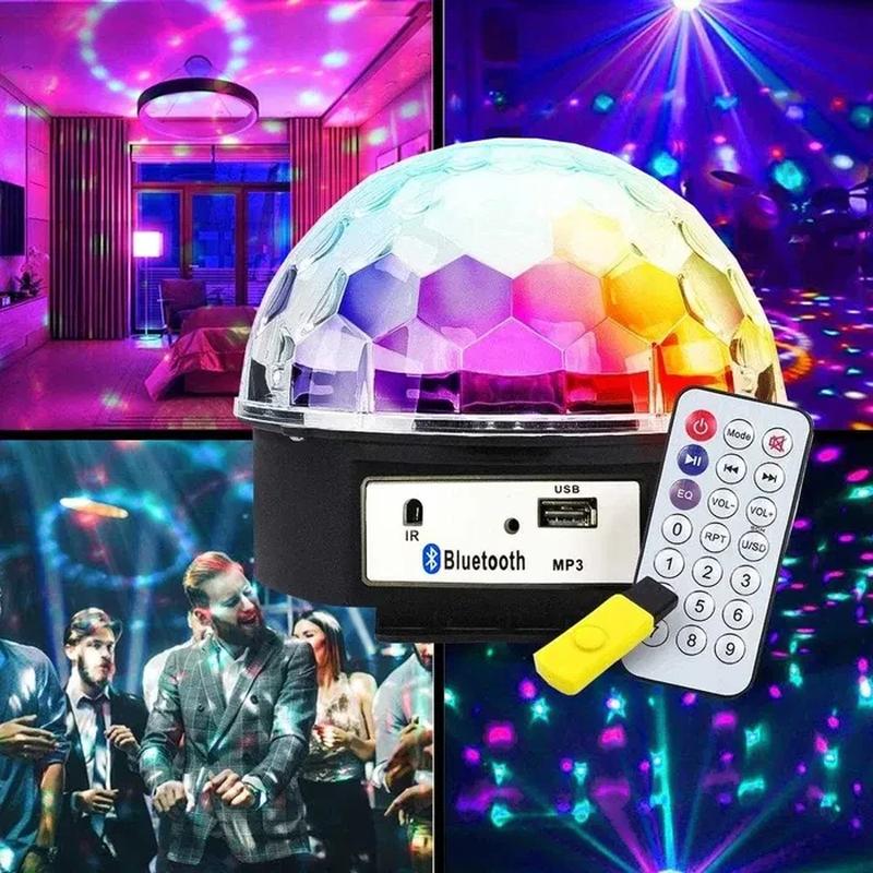 Светодиодный музыкальный диско шар mp3 led bluetooth magic ball light .