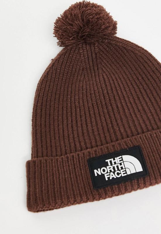 tnf logo box pom beanie box logo pom pom beanie 1050 142083212