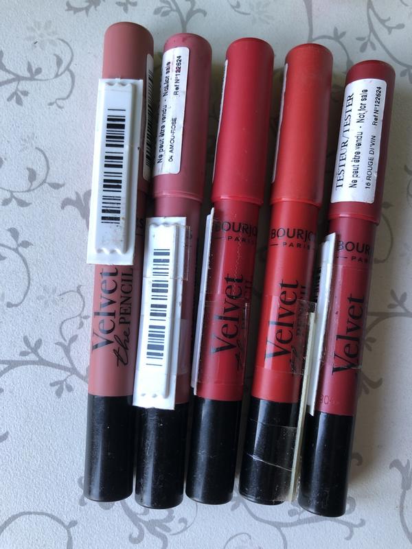 Помада-карандаш для губ bourjois paris velvet the pencil — цена 85 грн ...
